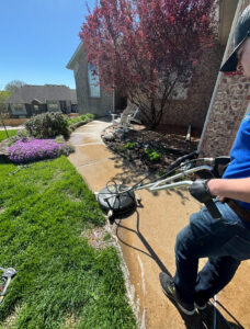 concrete cleaning